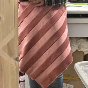 VELVET contrast nap bias skirt idea