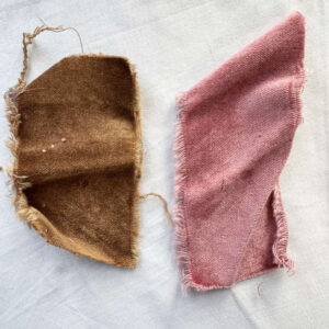 Velvet through the washing machine and dryer