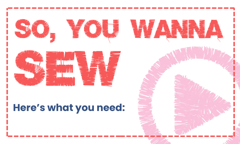 Learn to sew - beginner sewing patterns